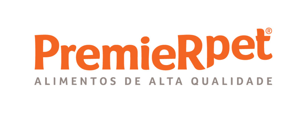 logo premierpet produtos para pets vendidos no site gatopetcao.com.br revendedor das maiores marcas